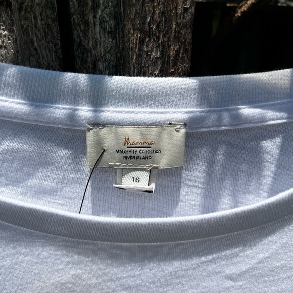 “Baby Mamma” maternity shirt size 16 very comfortable and fits big bellies - Picture 2 of 2